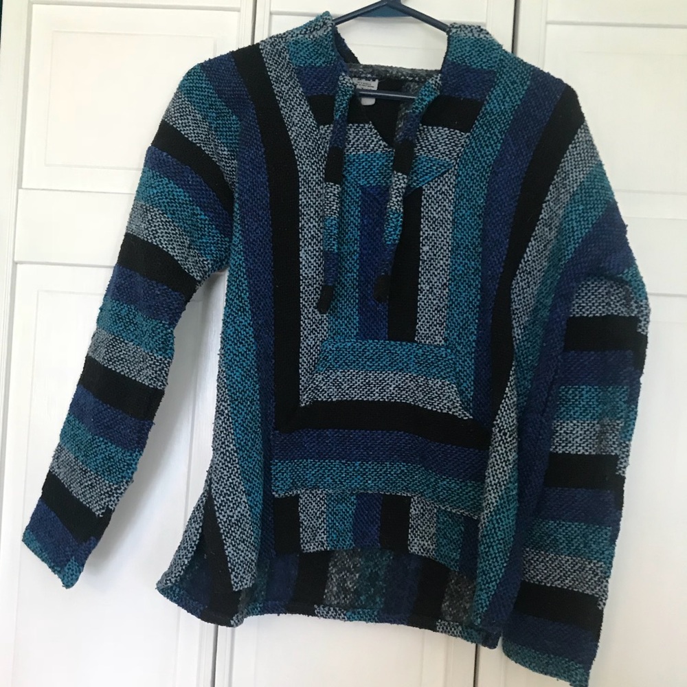 Blue sweater